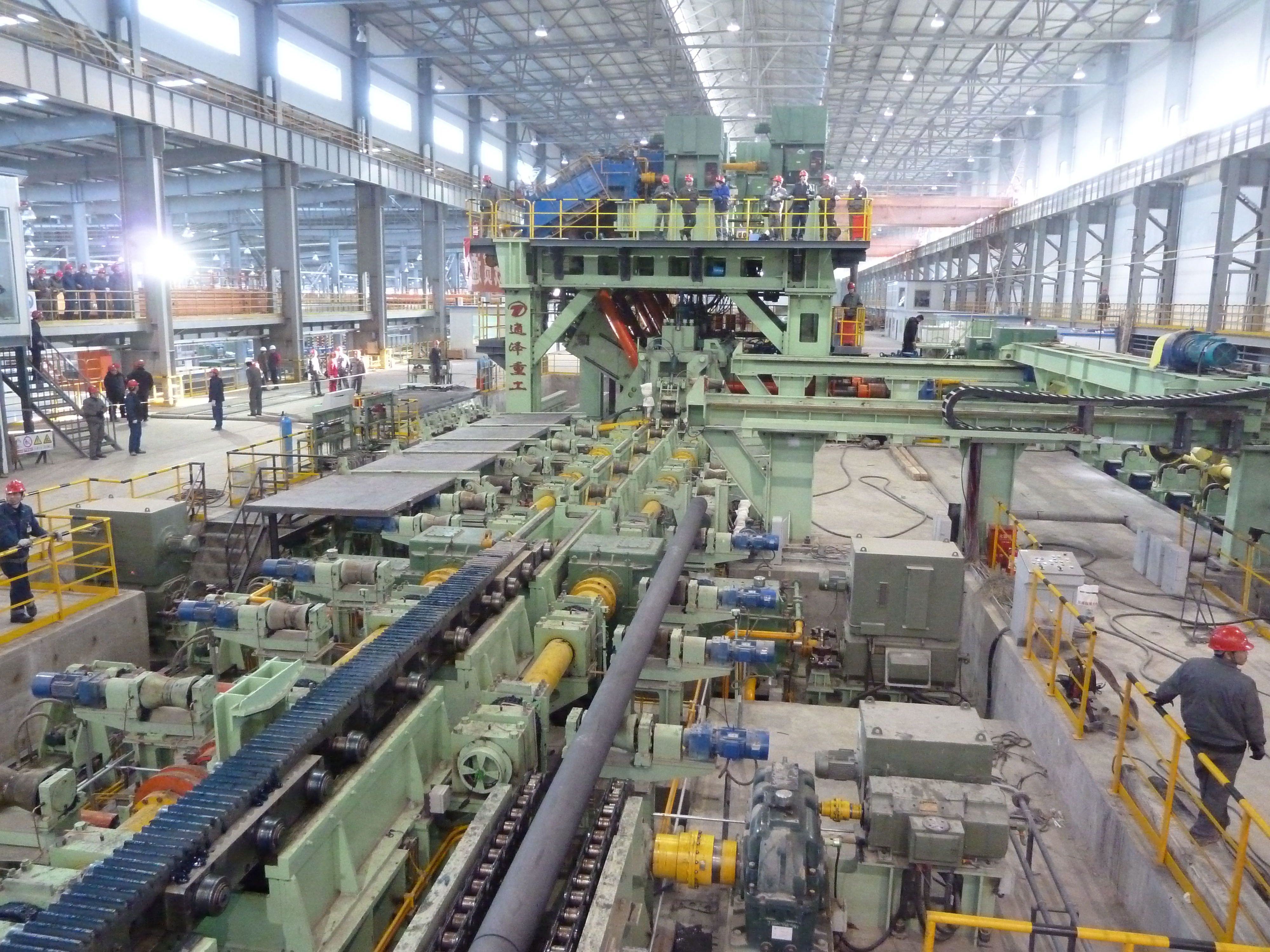 Dự &aacute;n ống th&eacute;p liền mạch c&aacute;n li&ecirc;n tục 366mm