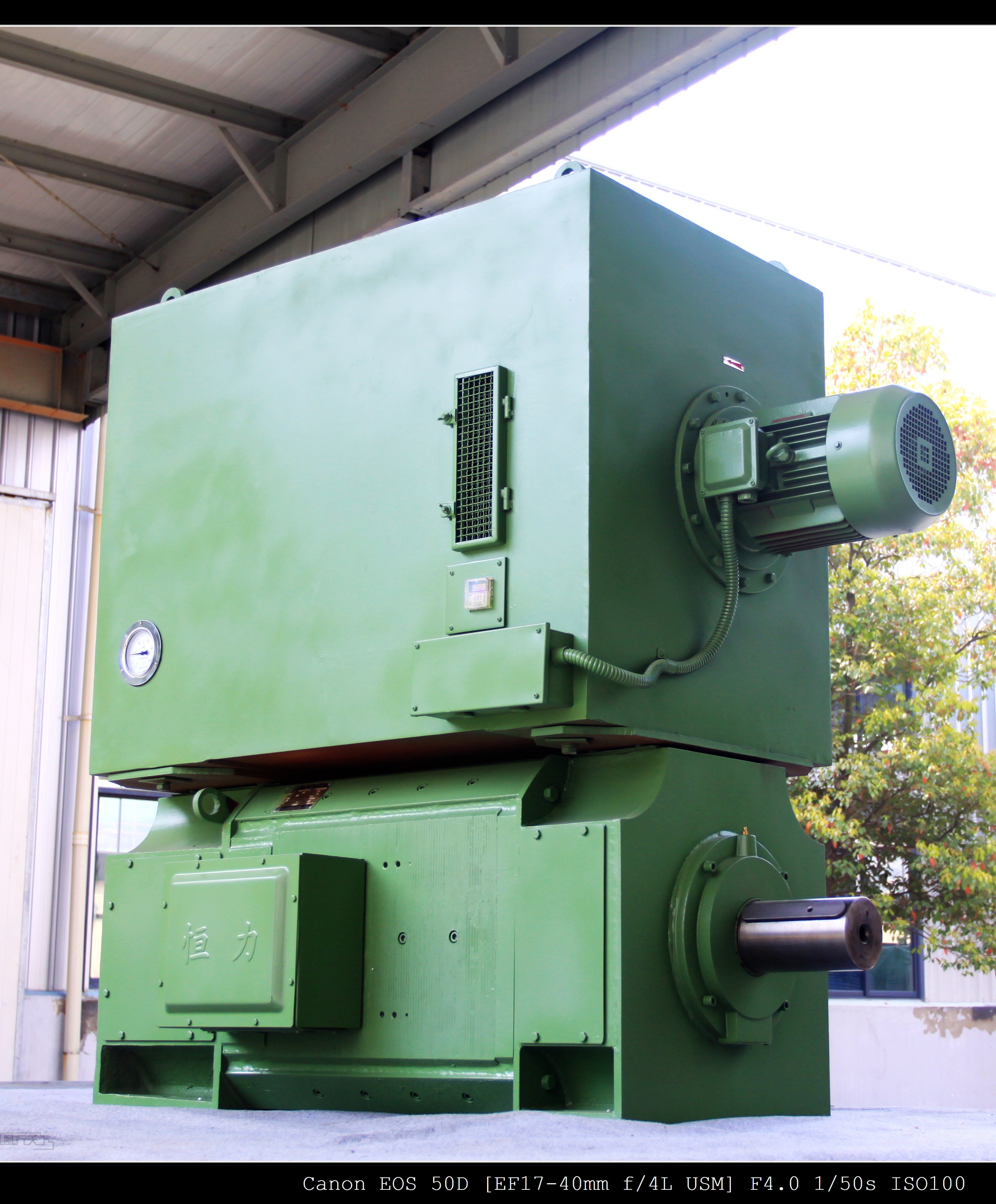  Động cơ DC chải cho máy cán thép và máy bơm
