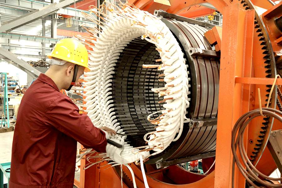 Cách giải quyết vấn đề Sốt vòng bi động cơ AC cảm ứng